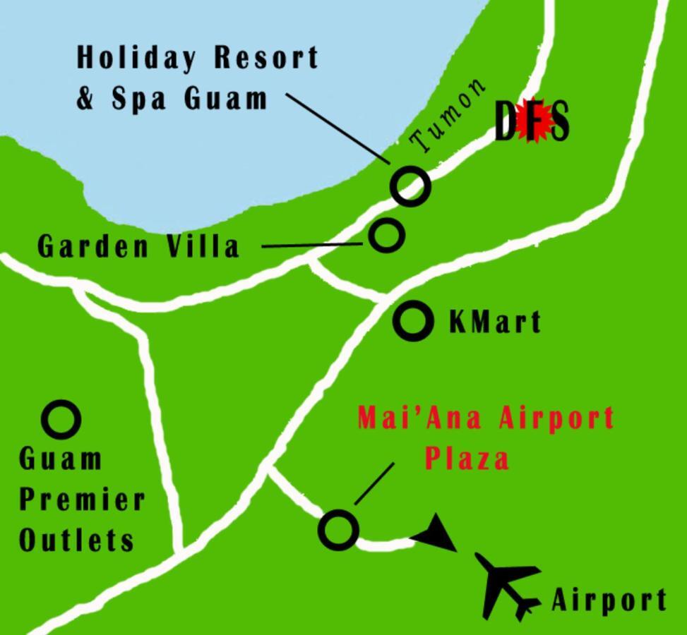 Апарт готель Mai'Ana Airport Plaza Тамунінг Екстер'єр фото